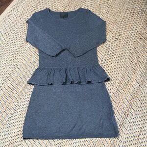 InStyle Sweater Fringe Dress